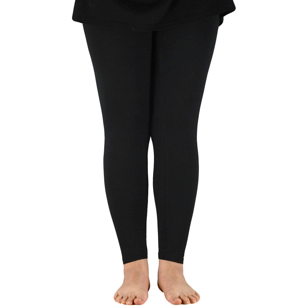 Plus Size Stretch Leggings - Women's Everyday Performance Bottoms