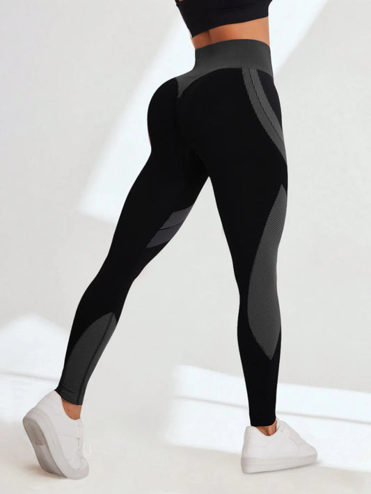 Seamless Scrunch High-Waist Leggings - Soft Tummy Control Support