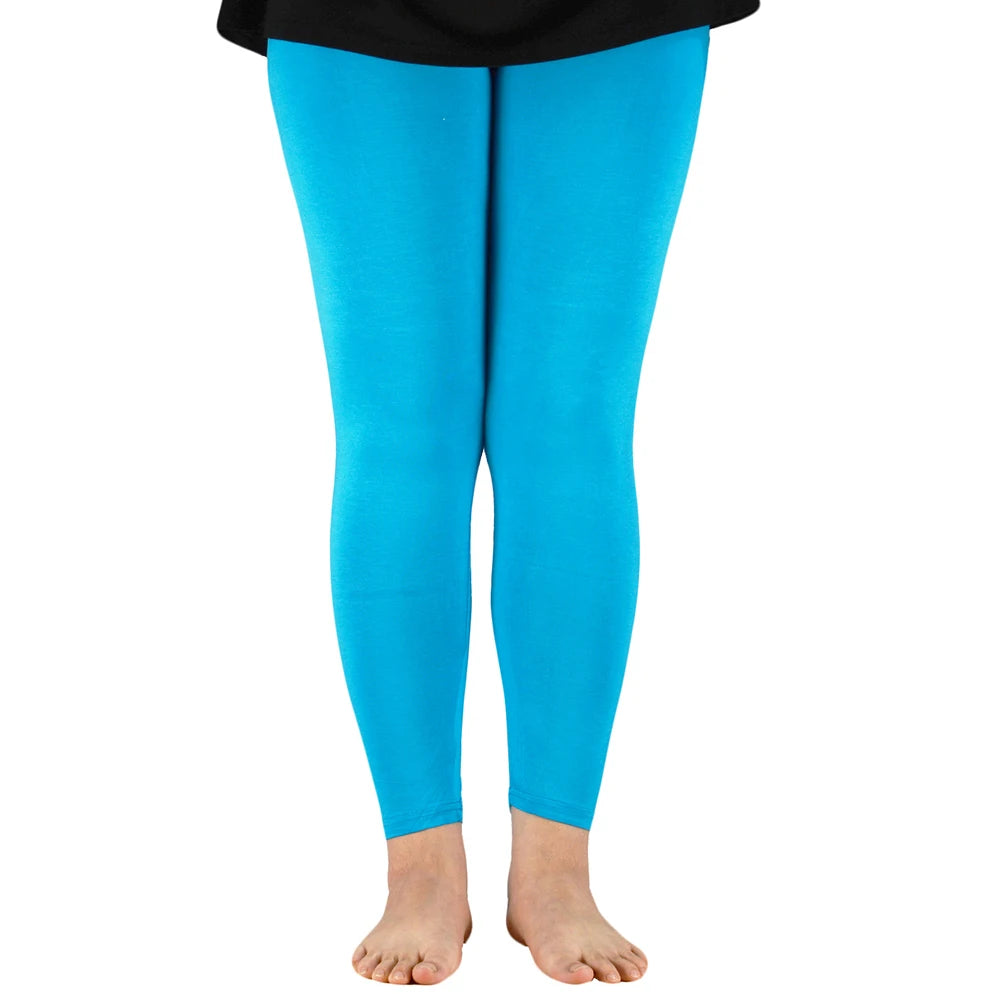 Plus Size Stretch Leggings - Women's Everyday Performance Bottoms