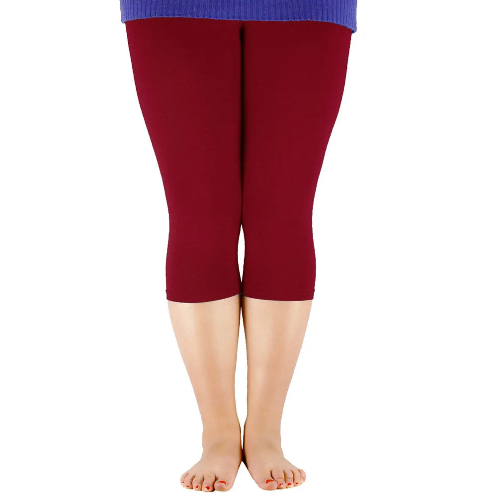 Plus Size Stretch Leggings - Women's Everyday Performance Bottoms