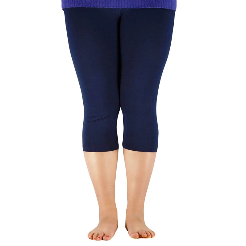 Plus Size Stretch Leggings - Women's Everyday Performance Bottoms