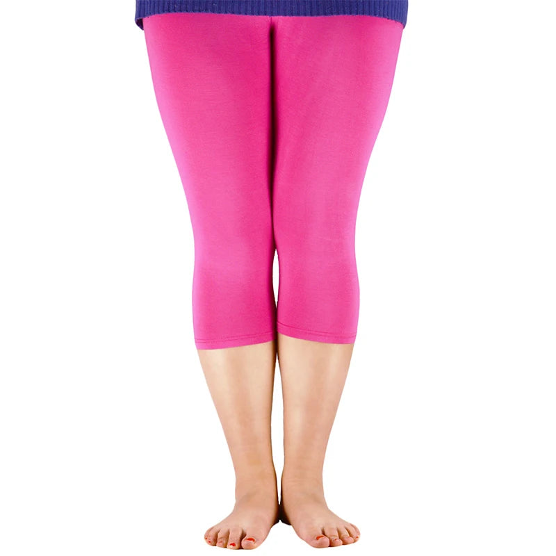 Plus Size Stretch Leggings - Women's Everyday Performance Bottoms