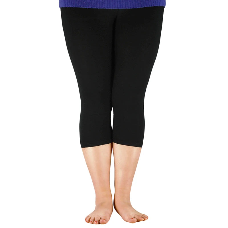 Plus Size Stretch Leggings - Women's Everyday Performance Bottoms