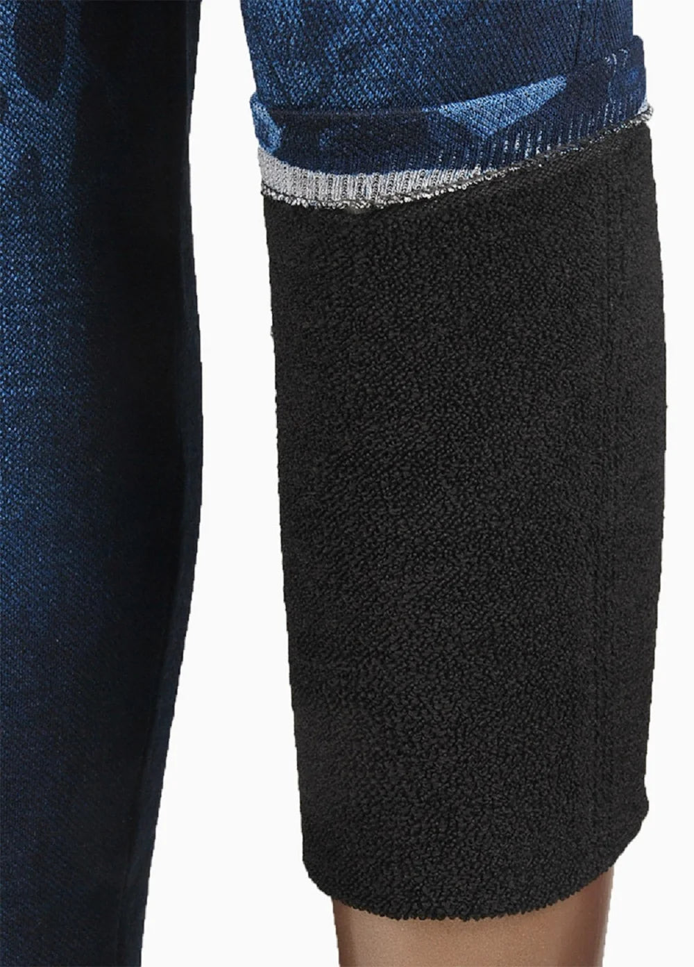 Plus Size Faux Denim Jeggings - Women's Everyday Performance Bottoms