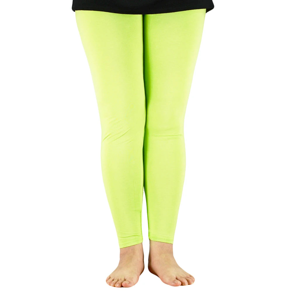 Plus Size Stretch Leggings - Women's Everyday Performance Bottoms