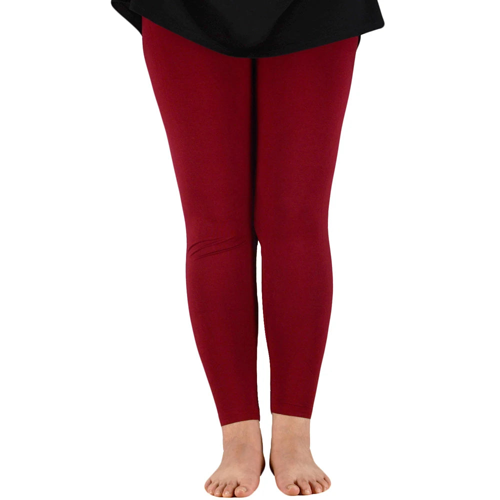 Plus Size Stretch Leggings - Women's Everyday Performance Bottoms