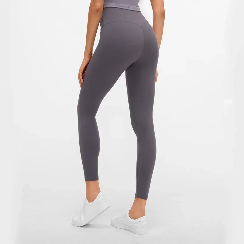 Nepoagym 25-Inch Squat-Proof Leggings - Buttery Soft No Front Seam