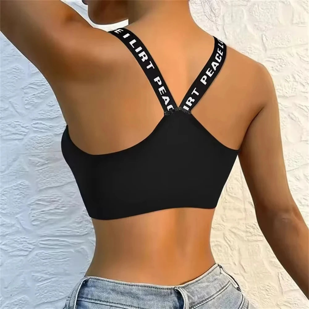 Seamless Sports Bra - Women's Workout Crop Top