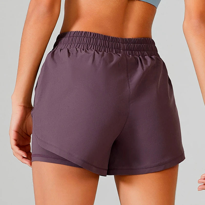Performance Workout Shorts - Women's Gym & Running Activewear
