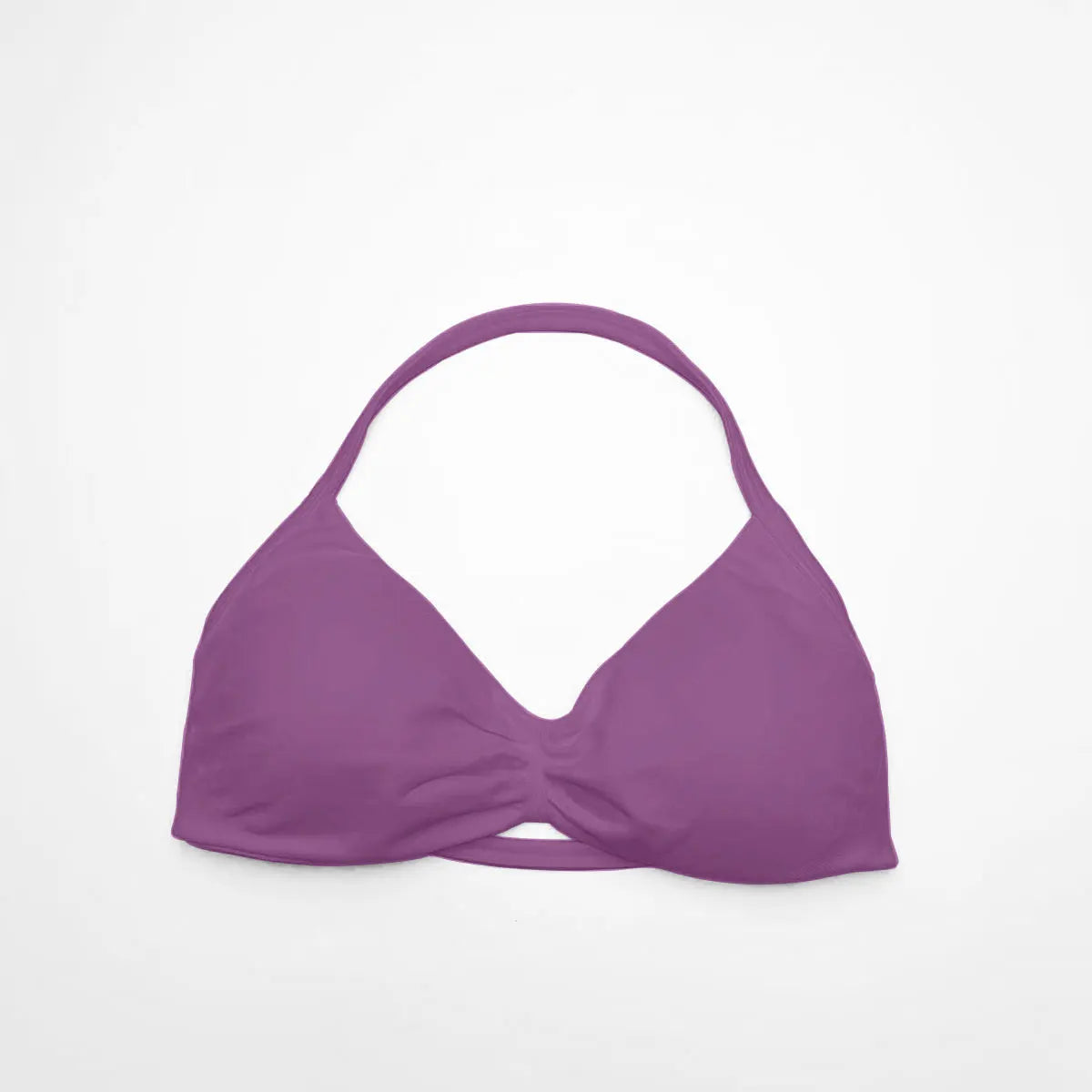 Halter Strappy Seamless Sports Bra - Women's Yoga & Gym Support Top