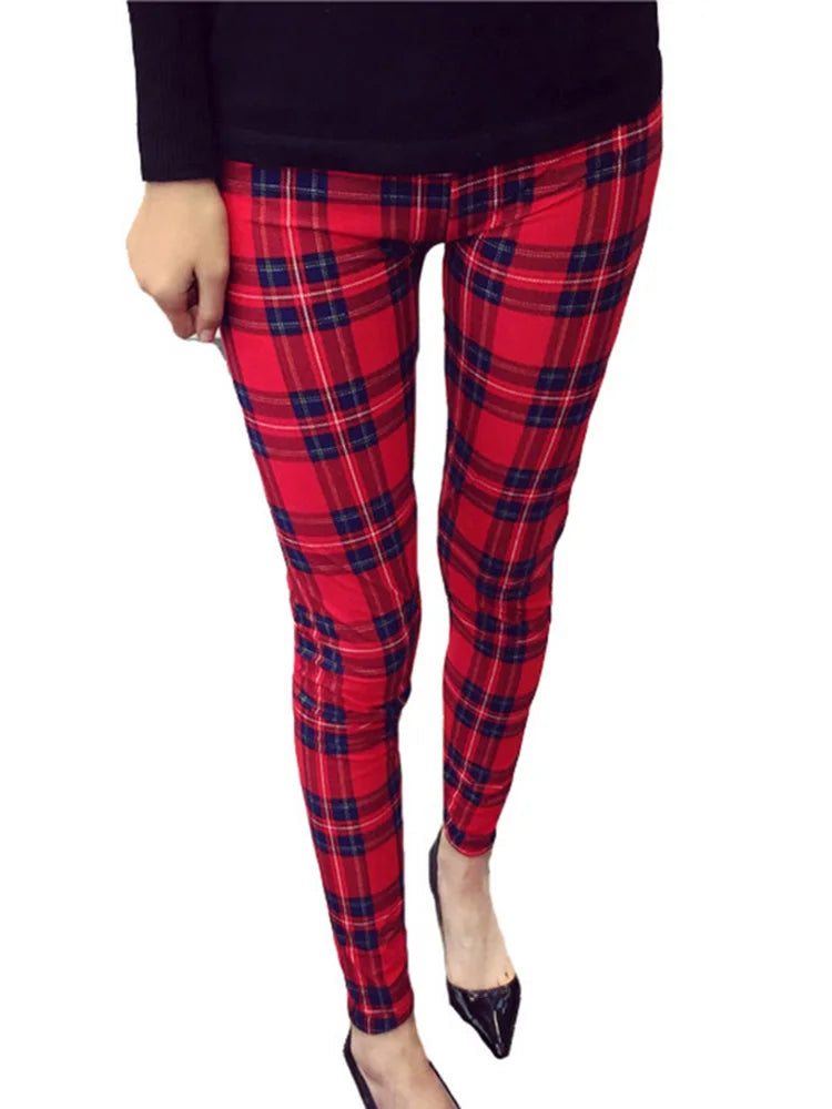 Graffiti Floral Print Ankle Leggings - Elastic Streetwear Fit