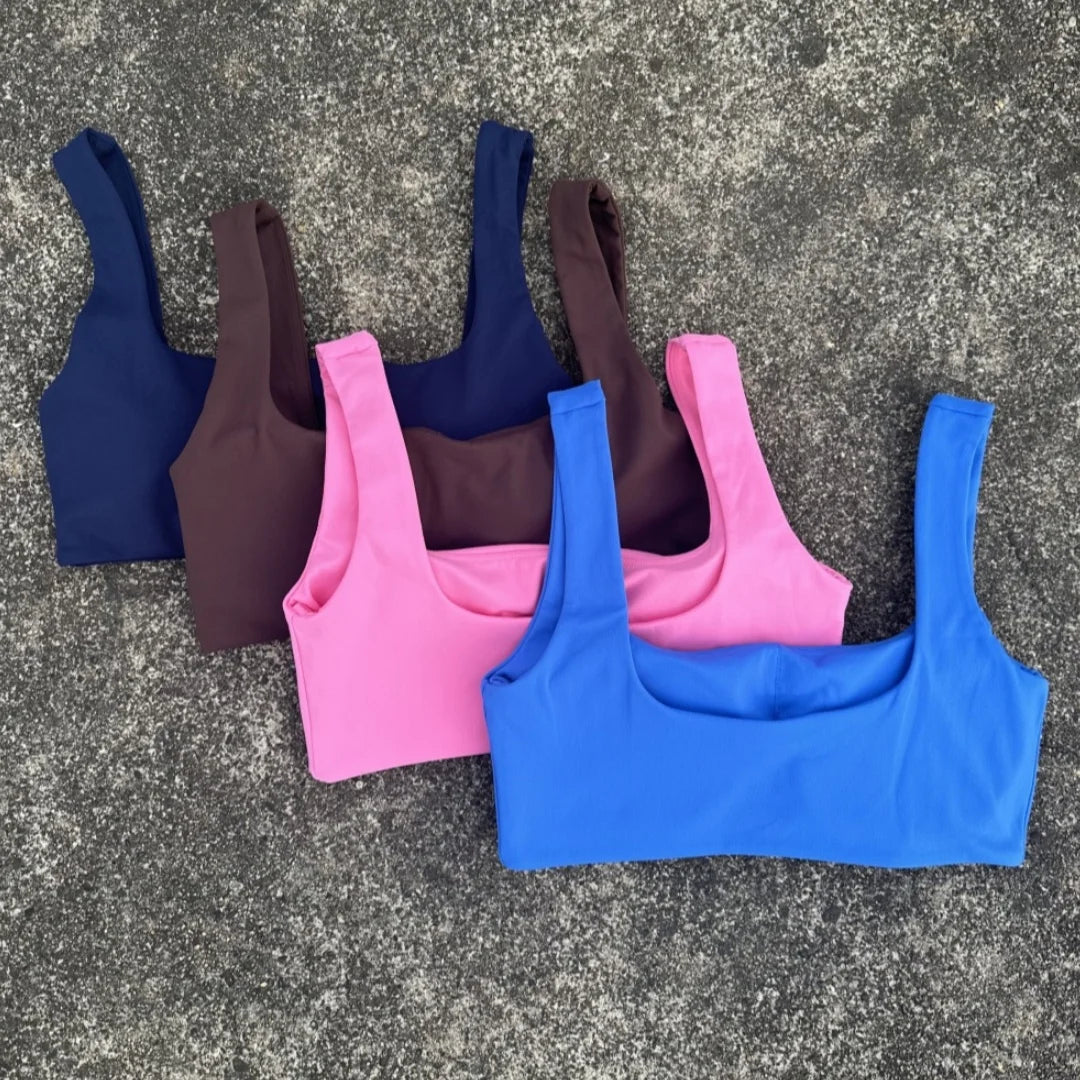 Performance Sports Bra - Women's Yoga & Gym Support Top