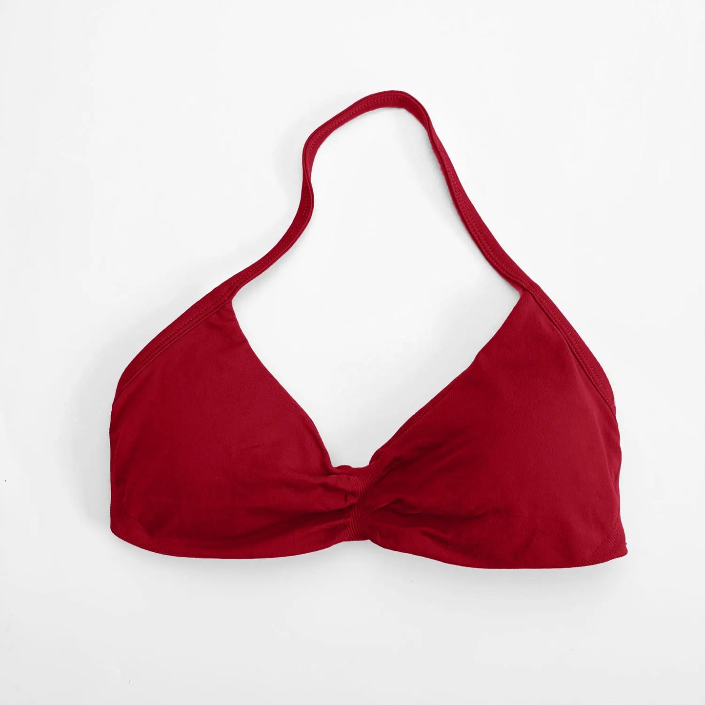 Halter Strappy Seamless Sports Bra - Women's Yoga & Gym Support Top