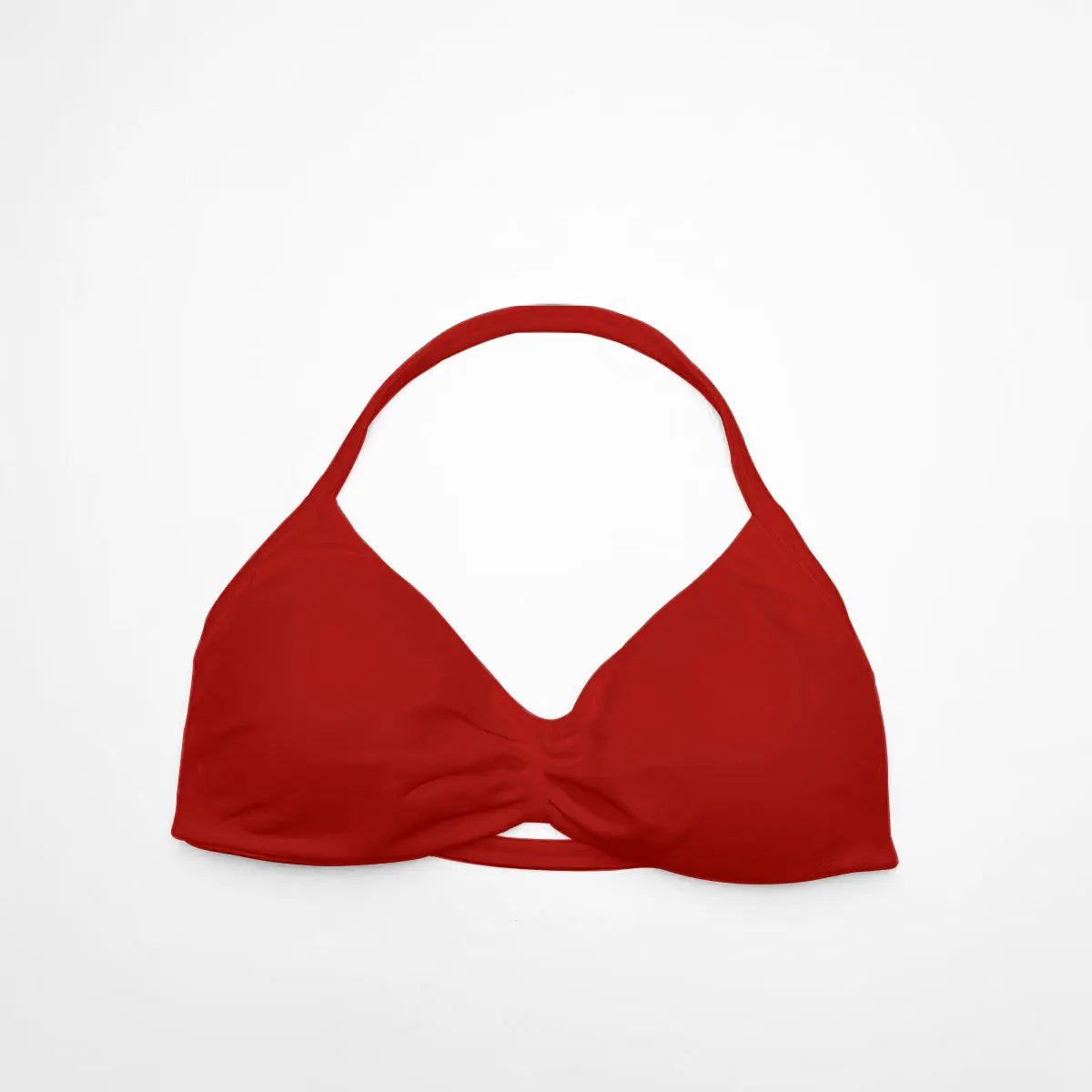 Halter Strappy Seamless Sports Bra - Women's Yoga & Gym Support Top