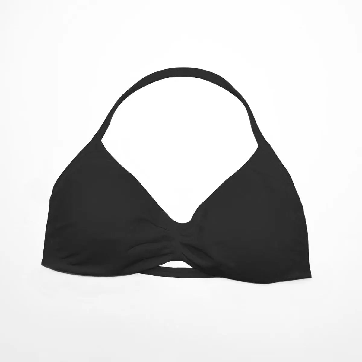 Halter Strappy Seamless Sports Bra - Women's Yoga & Gym Support Top