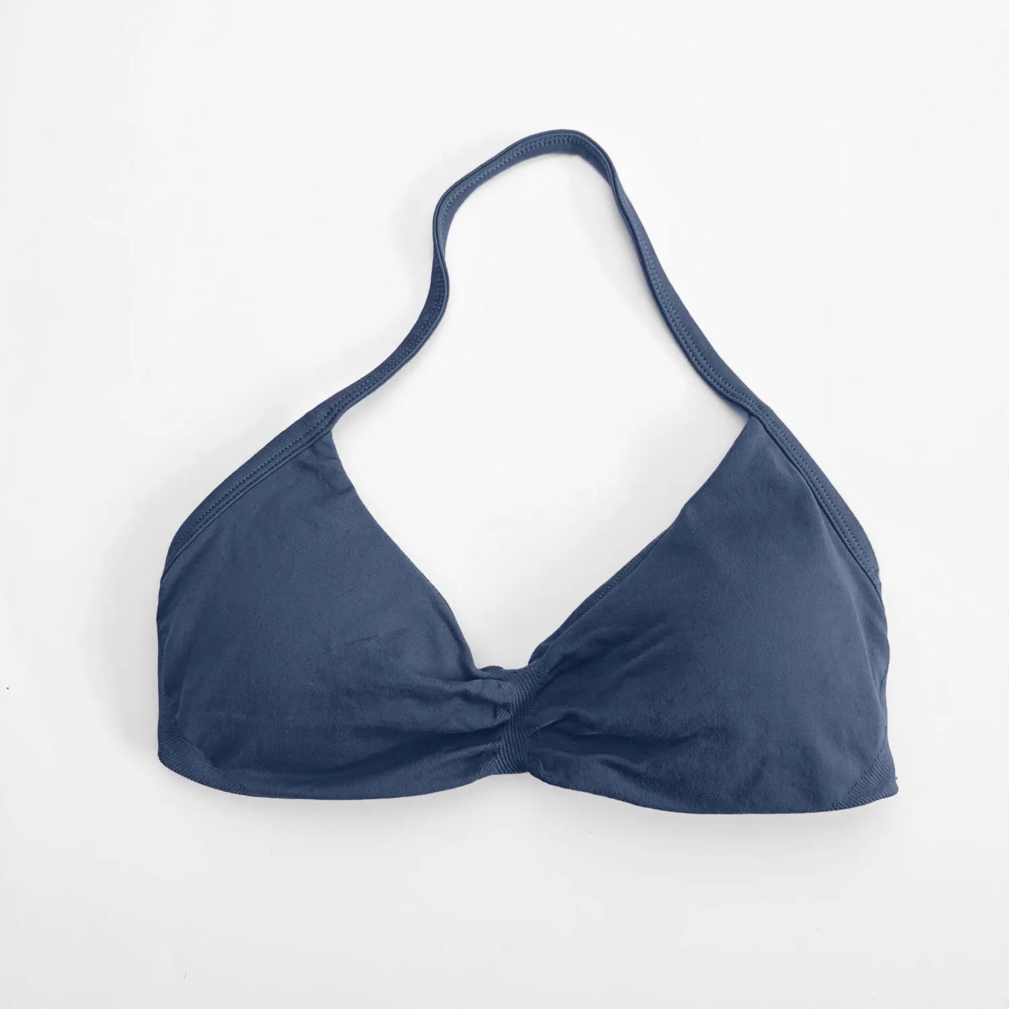 Halter Strappy Seamless Sports Bra - Women's Yoga & Gym Support Top