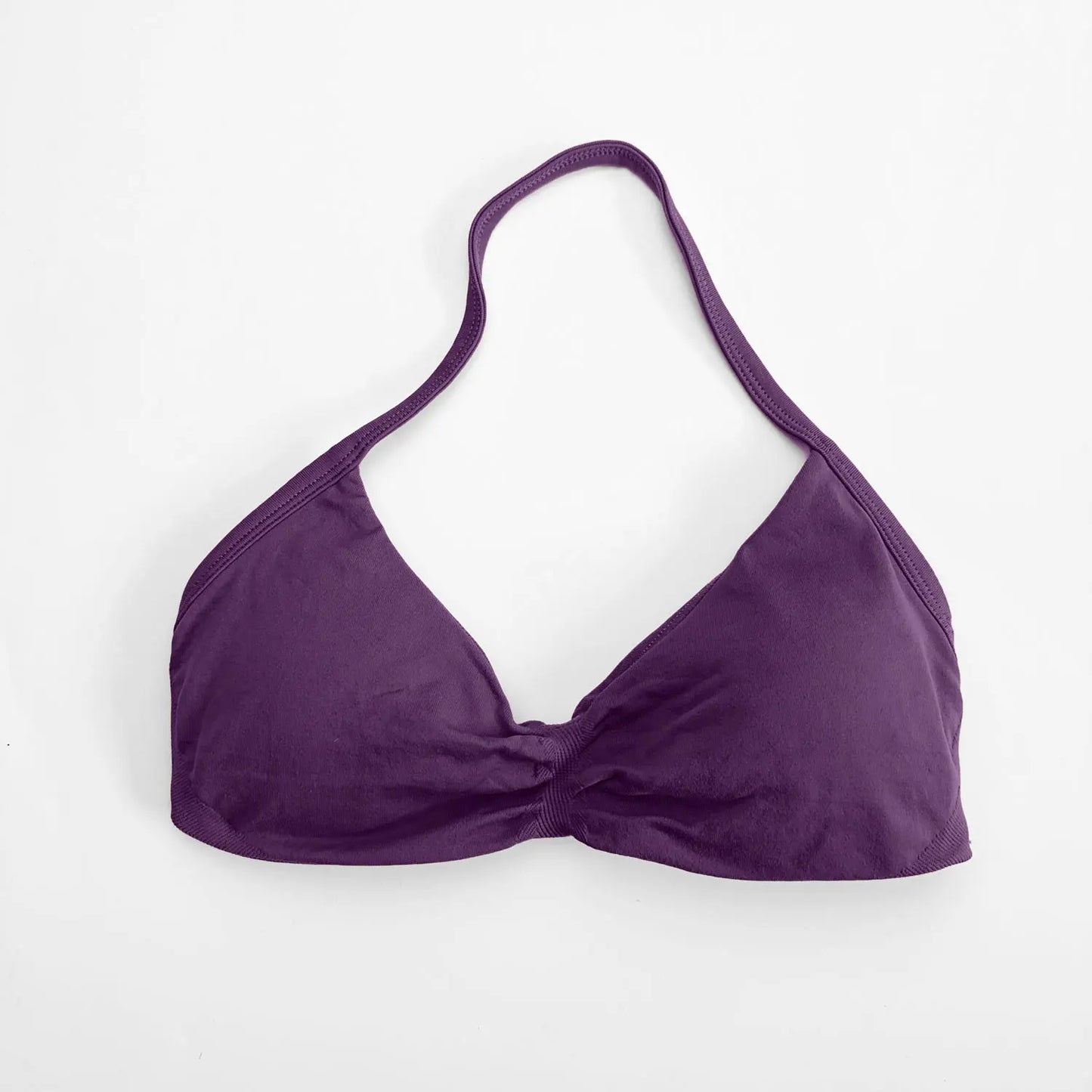 Halter Strappy Seamless Sports Bra - Women's Yoga & Gym Support Top