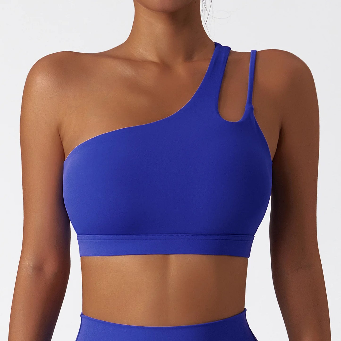 Strappy Sports Bra - Women's Yoga & Gym Support Top