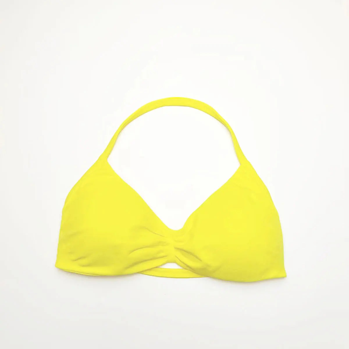 Halter Strappy Seamless Sports Bra - Women's Yoga & Gym Support Top