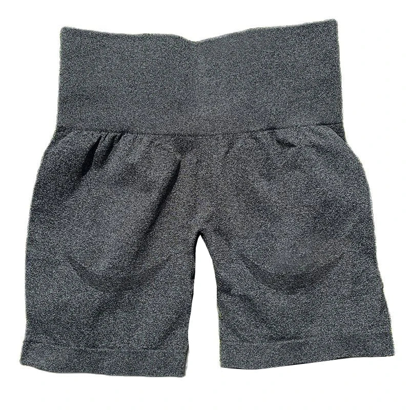 Seamless High-Waist Contour Workout Shorts - Women's Gym & Running Activewear