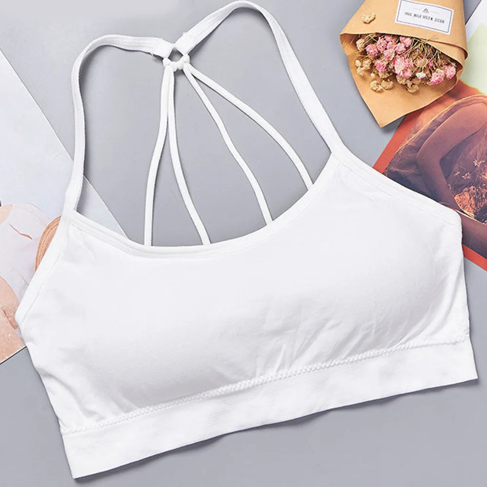 Seamless Sports Bra - Women's Workout Crop Top