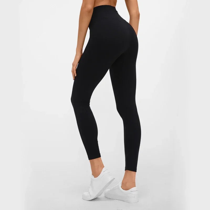 Nepoagym 25-Inch Squat-Proof Leggings - Buttery Soft No Front Seam
