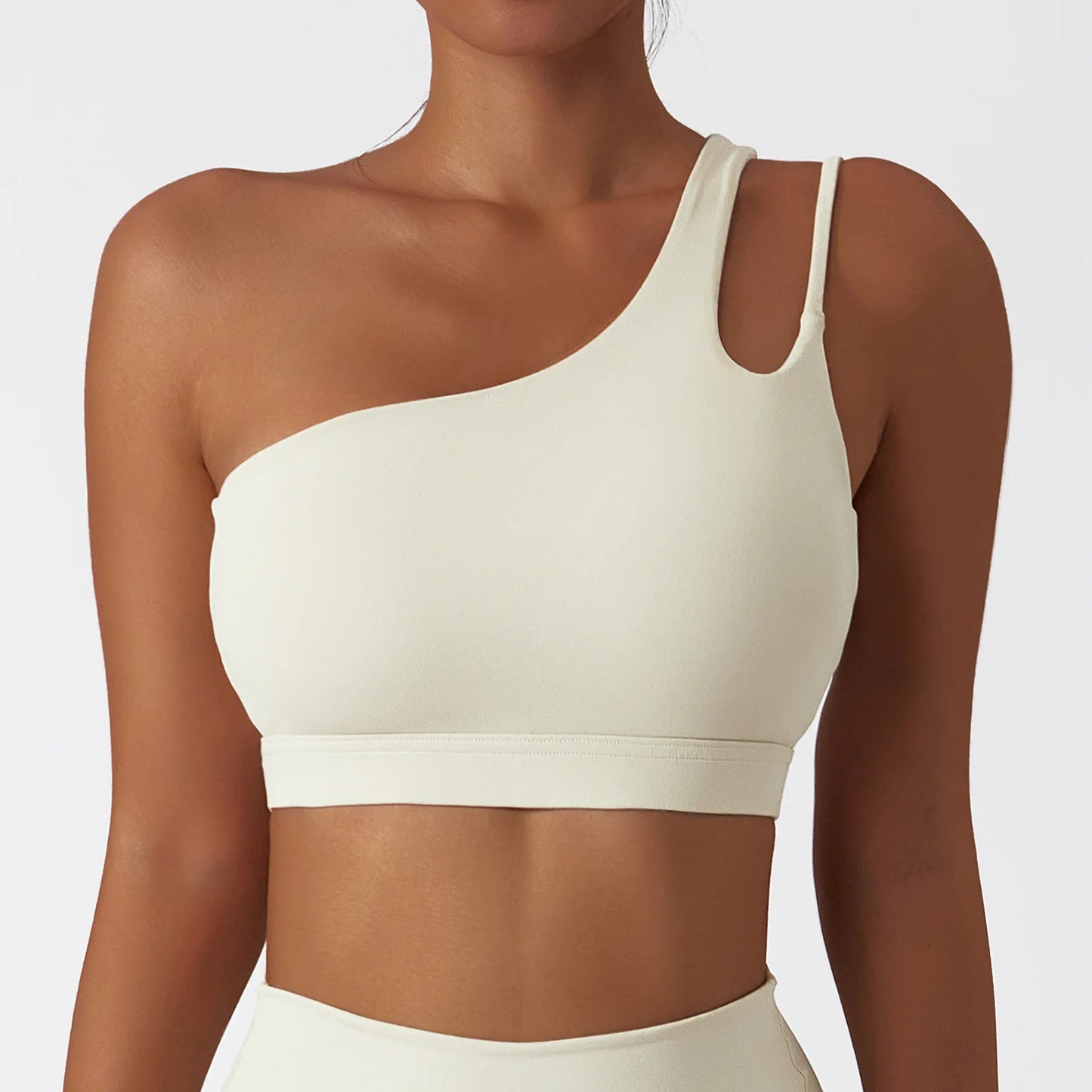 Strappy Sports Bra - Women's Yoga & Gym Support Top