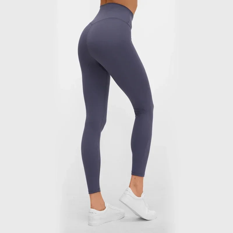 Nepoagym 25-Inch Squat-Proof Leggings - Buttery Soft No Front Seam