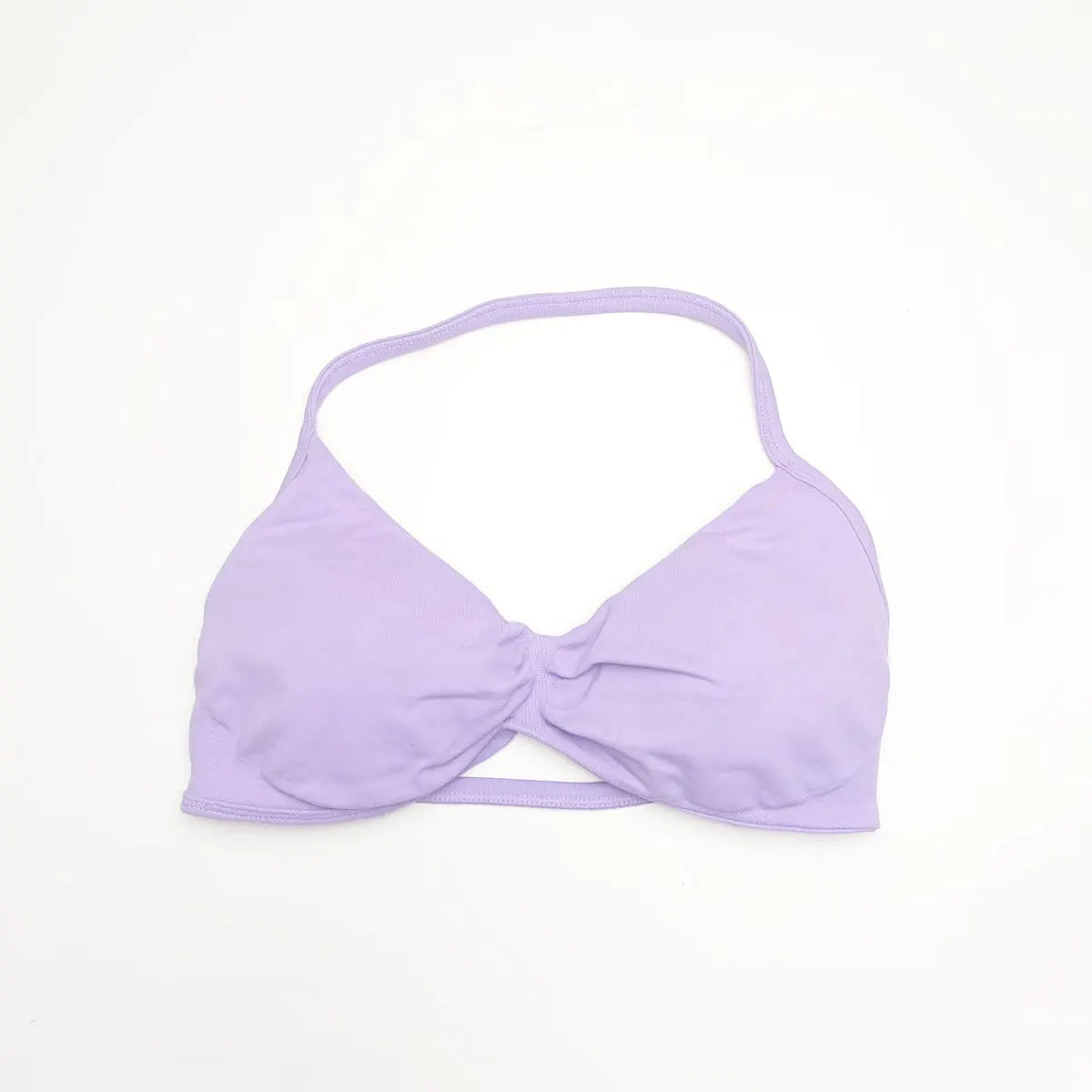 Halter Strappy Seamless Sports Bra - Women's Yoga & Gym Support Top
