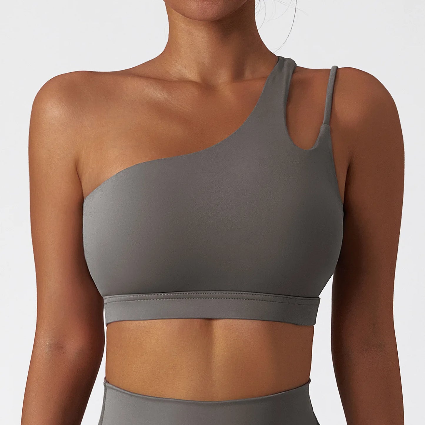 Strappy Sports Bra - Women's Yoga & Gym Support Top