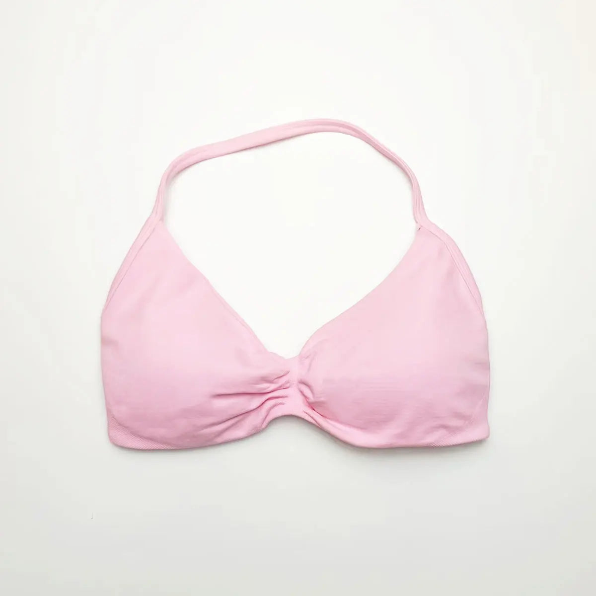 Halter Strappy Seamless Sports Bra - Women's Yoga & Gym Support Top