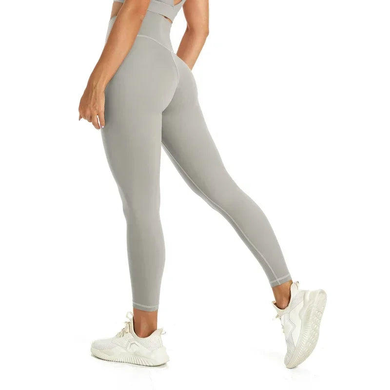 Nepoagym 25-Inch Squat-Proof Leggings - Buttery Soft No Front Seam